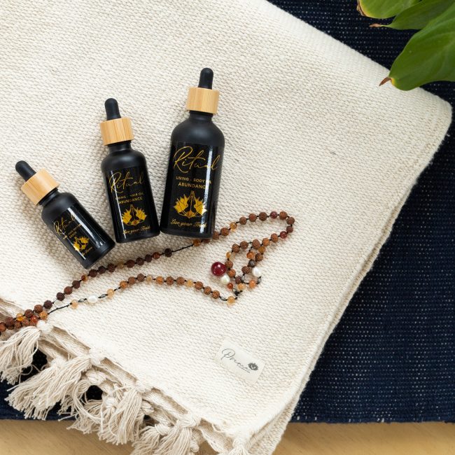 Immerse yourself in tranquility with Ritual NZ's calming yoga oil blends.